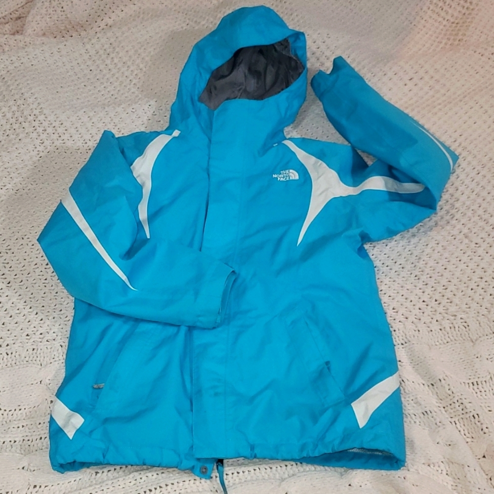 Baby Blue The North Face Winter Coat